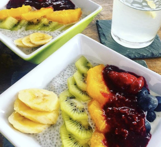 Fruity Chia Breakfast Bowl
