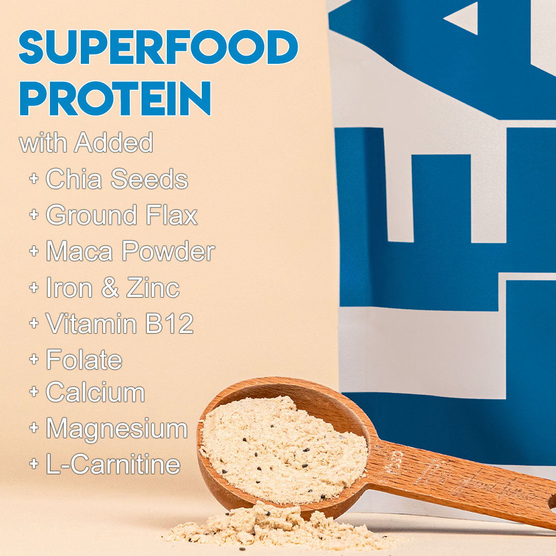 Vegan Cookies and Cream Protein Powder 500g Superfood Protein LEAN